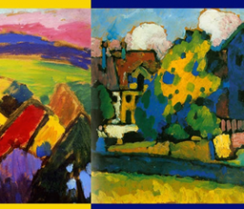Blaues Haus und Gelber Klang. Wassily Kandinsky and Alexej Jawlensky in Murnau